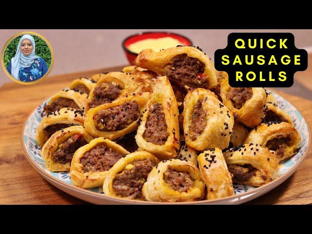 Easy Sausage Rolls | Ramadan Recipe | Indian Cooking Recipes | Cook with Anisagrams | #Recipes