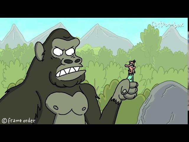 King Kong | FUNNY BOX #24 | cartoon animation