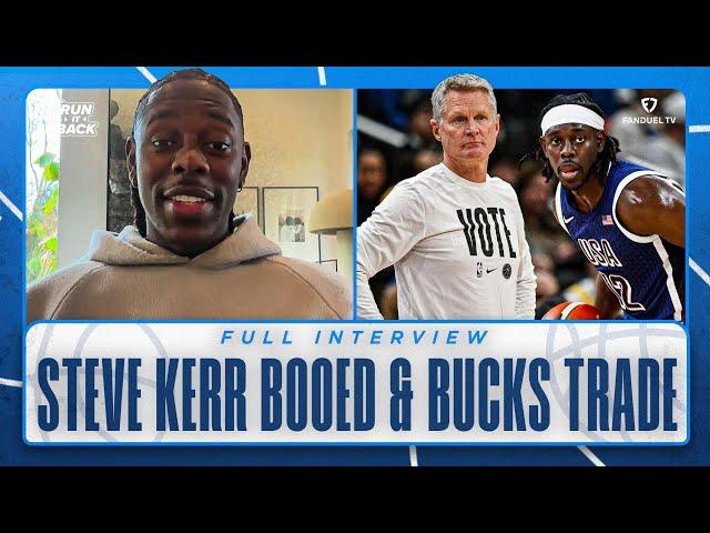 Jrue Holiday on Celtics Fans Booing Steve Kerr, Getting Traded by Bucks