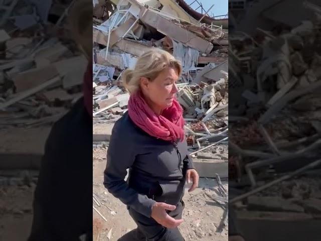 On the ground in Antakya following devastating earthquakes in Turkey and Syria