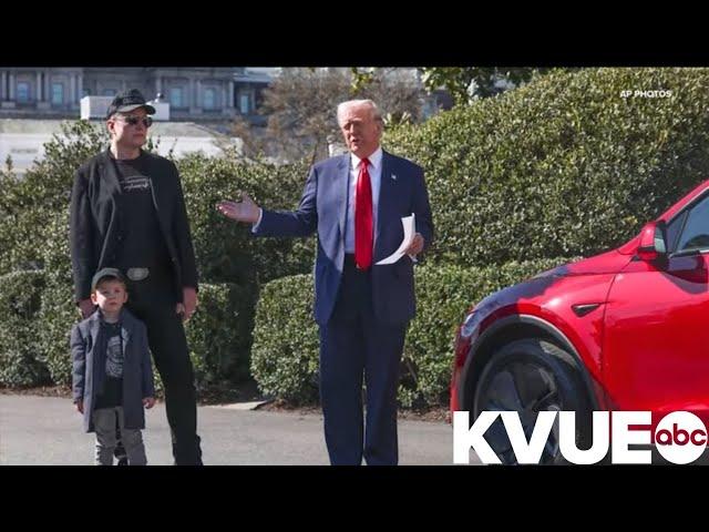 Elon Musk leaves President Donald Trump's administration