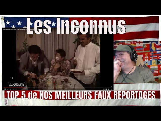 Les Inconnus [HD] | TOP 5 de NOS MEILLEURS FAUX REPORTAGES - REACTION