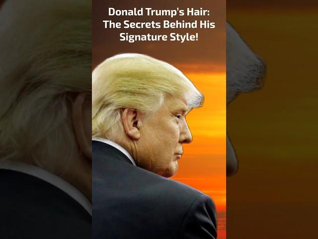 Donald Trump’s Hair: The Secrets Behind His Signature Style!