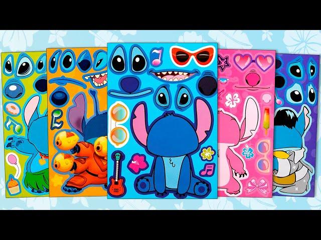 STITCH-STICKERBUCH-MAKEOVER | LUSTIGE STICKERAKTIVITÄT MIT LILO UND STITCH