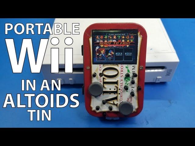 Kill Mii: Portable Wii in an Altoids Tin