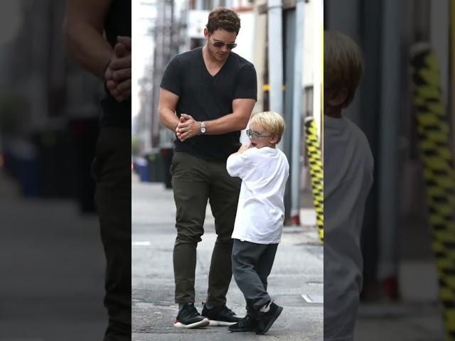 Chris Pratt and his cute son Jack