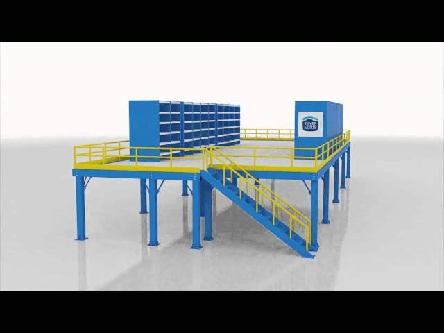 Mezzanine Floor System Manufacturers | SILVER LINING