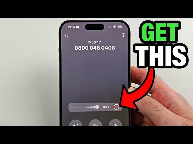 How To Record Calls on iPhone iOS 18 (Use Call Recording)