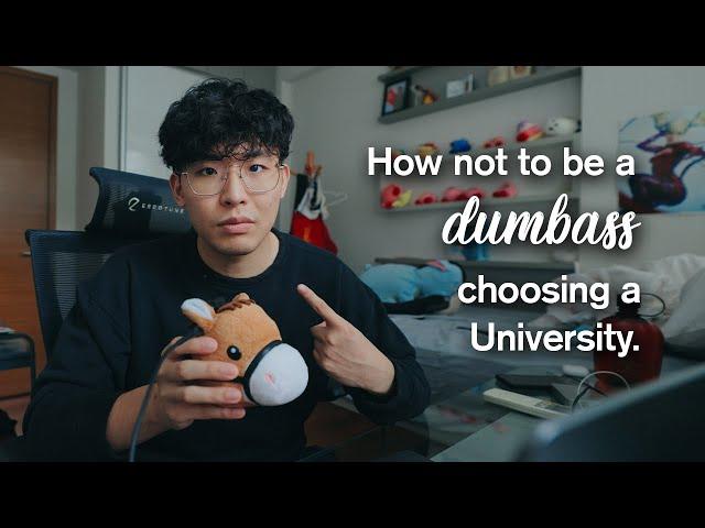 Watch this if you're applying to university in Singapore.