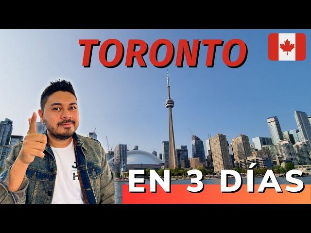  TORONTO 2023, What to DO in 3 days.  Quick Guide to CANADA