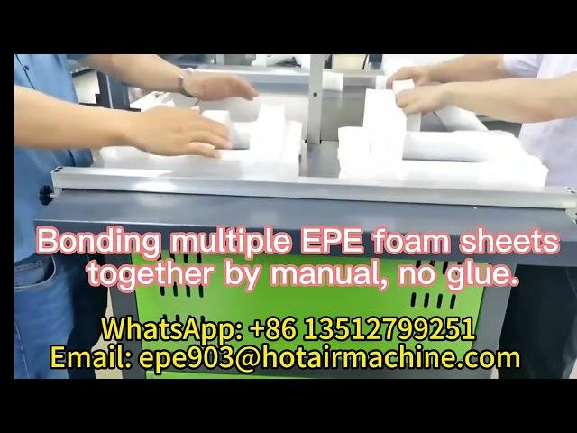 Manual Laminator EPE Foam Bonding Machine With XPE Foam Lamination Machine