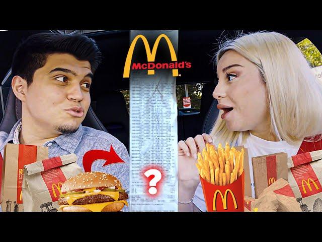 ÖNDEKİ ARABA NE YİYECEĞİMİZİ SEÇTİ! | DRIVE THRU