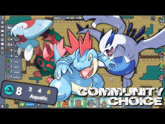 DECEMBER's COMMUNITY COMP CHOICE: VERTICAL AQUATIC makes a HUGE SPLASH in POKEMON AUTO CHESS!