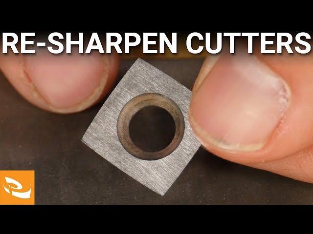 Sharpening Carbide Cutters (Woodturning How-to)