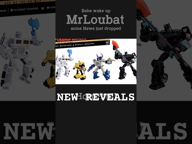 TFONE STARSCREAM & VOID RIVALS JETFIRE | Studio Series Takara Reveals | MrLoubat | Transformers