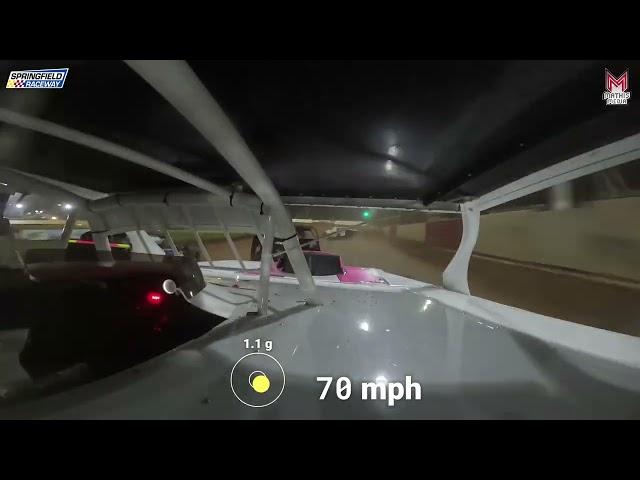 #34 Braxton Rupp - Midwest Mod - 05-31-2025 Springfield Raceway - In Car Camera