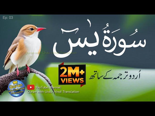 Surah Yaseen / Yasin with Urdu Tarjuma | Quran tilawat | Episode 03 | Quran with Urdu Translation