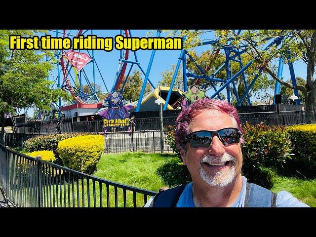 Six Flags Discovery Kingdom May visit | Superman POV and park updates