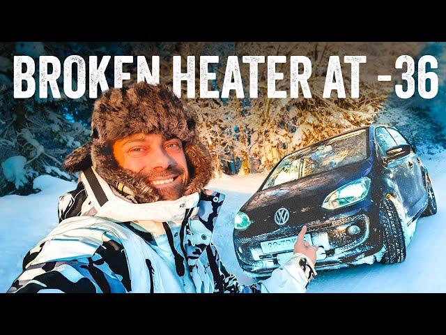 #3 Winter Car Camping in Tiny Car - An EPIC Road Trip