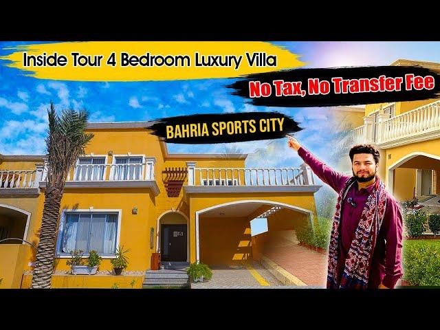 Bahria Sports City 4 Bedroom Luxury Villa Inside Tour #sportscityvillas