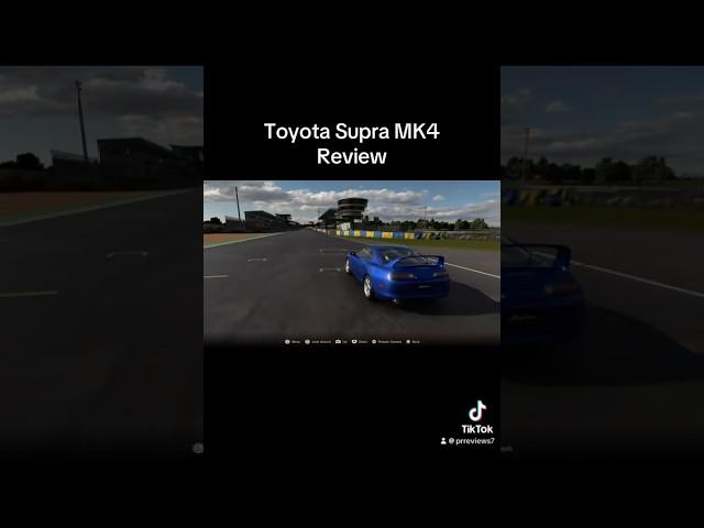 Toyota Supra Review #supra#isthatasupra#toyota#mk4#2jz#1jz#boost#gt7#carreview