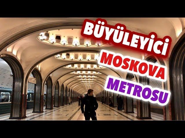 RUSYA VLOG | MOSKOVANIN EN İYİ VE EN TARİHİ METRO İSTASYONLARINI GEZDİK | RUSSİA