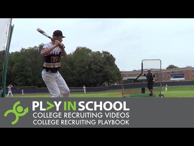 Joe Simonetta   Hitting - Akadema Empire 2018 - www.PlayInSchool.com