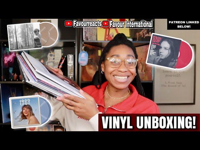 UNBOXING ALL MY TAYLOR SWIFT & LANA DEL REY VINYLS!!! 