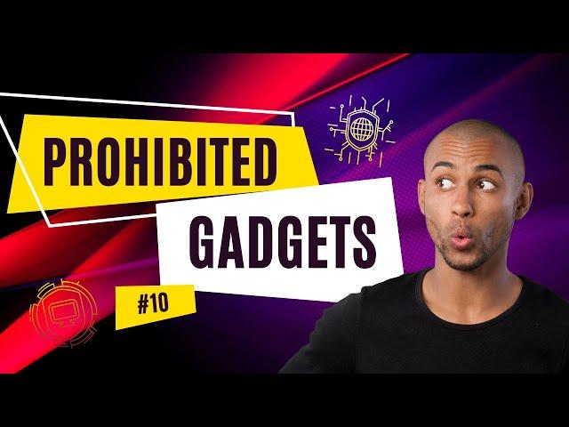UNBELIEVABLE TOP 10 PROHIBITED GADGETS FROM AMAZON | BANNED GADGETS ON AMAZON