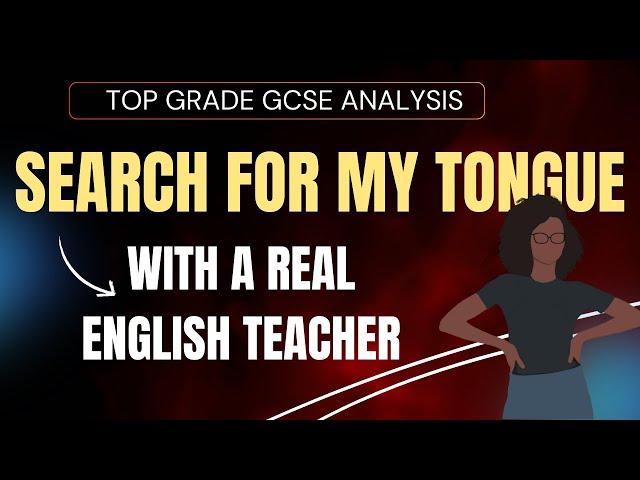 Top Grade GCSE Analysis | 'Search for my Tongue' by Sujata Bhatt