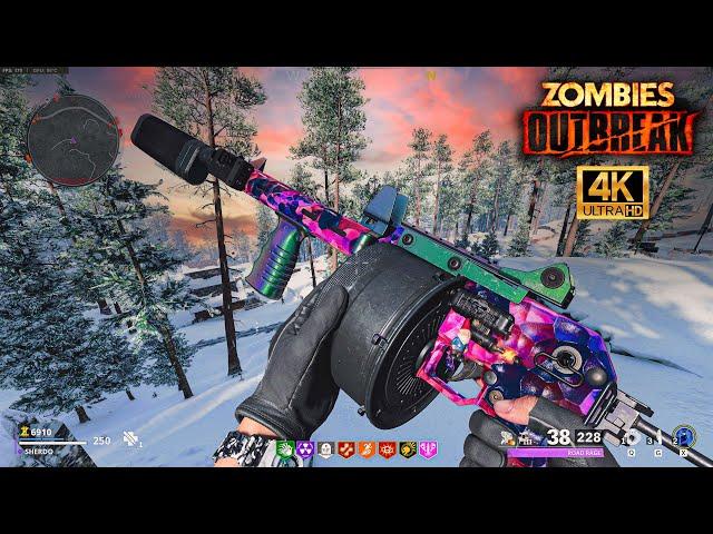 COD: Cold War Zombies | Solo Outbreak Gameplay With The Streetsweeper (No Commentary)