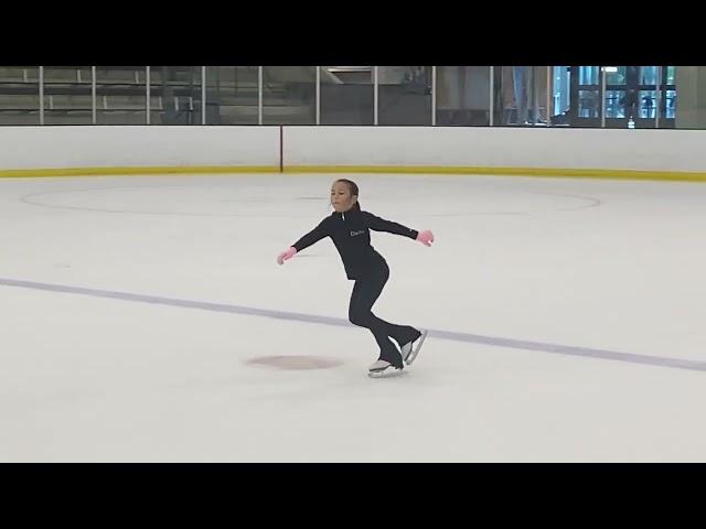 Dasha Koval Pre Gold Skating Skills 10-12-23