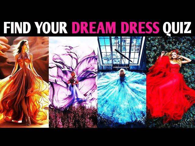 FIND YOUR DREAM DRESS QUIZ - WHAT'S YOUR BRIDAL STYLE? Personality Love Test - 1 Million Tests