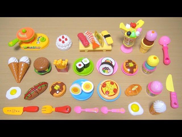 Collect them all!! Nishimatsuya’s Slice-able Toy Food Collections