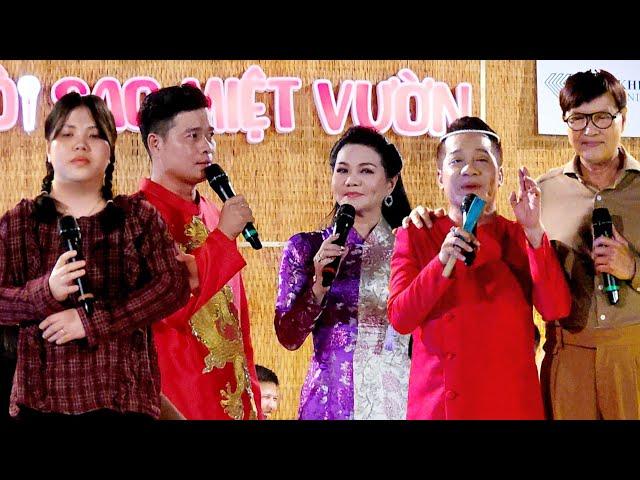 Hội Quán Ngôi Sao Miệt Vườn : NSND Thanh Điền NSƯT Ngọc Huyền cùng nhiều Ns đến hát mừng Khương Dừa