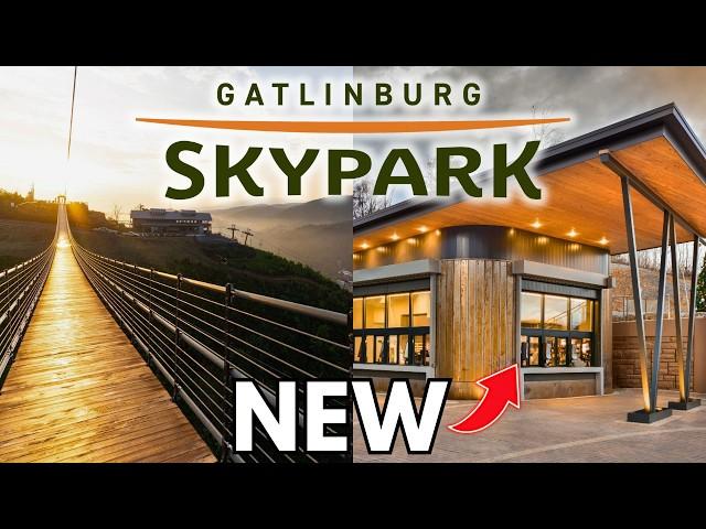 Gatlinburg SkyPark 2025 Tour | NEW Restaurant, Viewing Area & Hiking Trails!