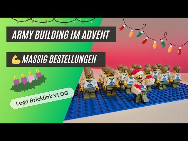  MASSIG BESTELLUNGEN + Heide Bricksy Army Building - BRICKLINK ALLTAG -  Lego Bricklink Vlog KW48