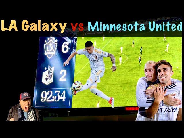 LA Galaxy vs Minnesota United 6-2 in Wild MLS Cup Playoff Semifinal! 