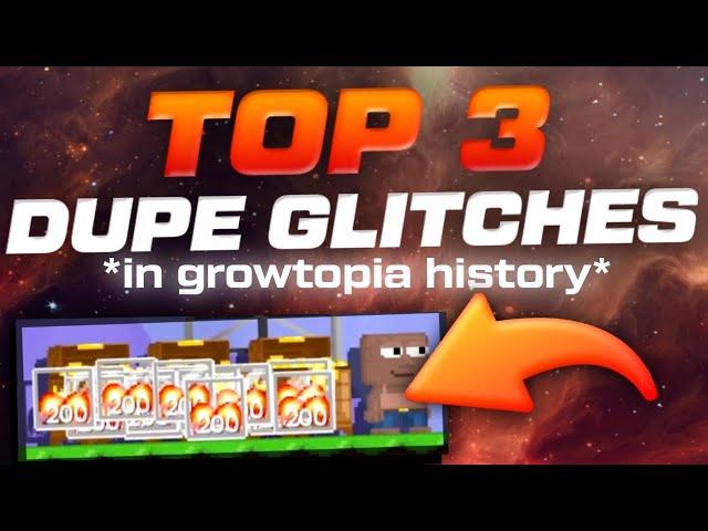 TOP 3 DUPE GLITCHES IN GROWTOPIA! (50.000 BGL?) - Growtopia Indonesia