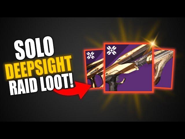 How to Get SOLO Deepsight Raid Loot (Garden of Salvation)