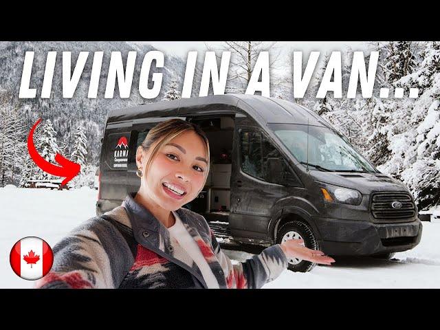 We left Philippines to do THIS in Canada!  (van life)