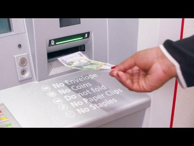 Scotia ATM - How to make a deposit