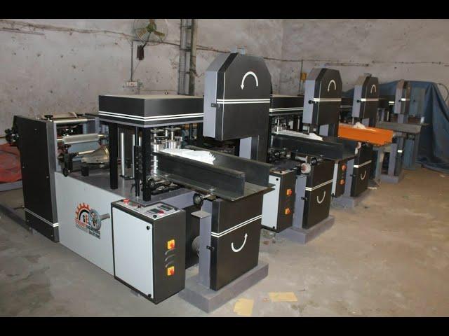 Tissue Paper Making & Packaging Machine Installation Done @ Ahmedabad Gujarat