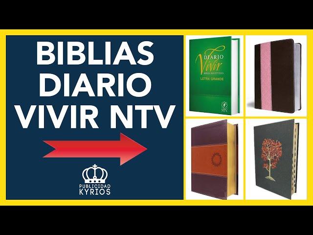 MODELOS  BIBLIA DE ESTUDIO  DIARIO VIVIR NTV  TODOS los TAMAÑOS