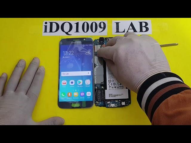 how to replacement samsung Galaxy S6 broken lcd screen complete guide idq1009.official