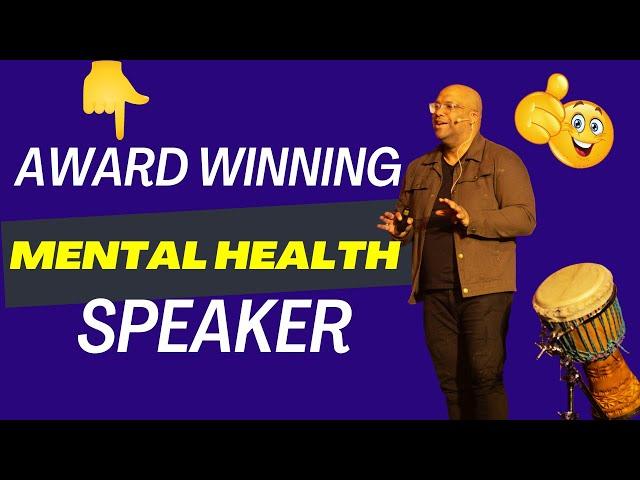 Mental Health Speaker Mike Veny - REMARKABLE RESULTS