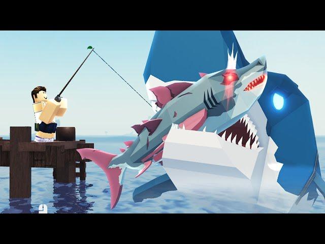 Using a Megalodon to CATCH MEGALODON! (fisch)