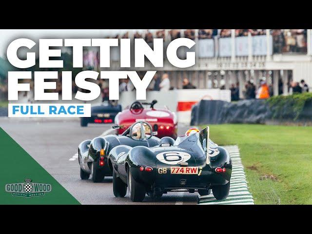 Slippery battle | 2024 Freddie March Memorial Trophy full race | Goodwood Revival