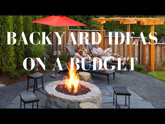 Low Cost Backyard Ideas