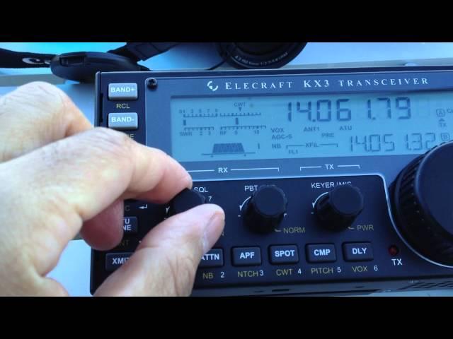 Elecraft KX3 transceiver QRP